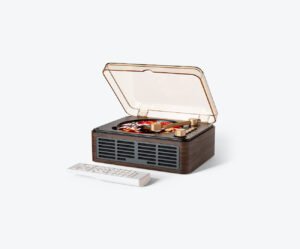 Caronsort Y-CD-146 Retro CD Player-Brown