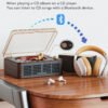 Caronsort Y-CD-146 Retro CD Player-Brown