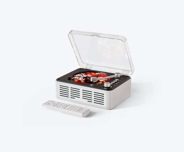 Caronsort Y-CD-146 Retro CD Player-White