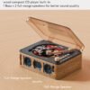 Caronsort Y-CD-146 Retro CD Player-Yellow