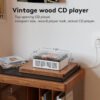 Caronsort Y-CD-146 Retro CD Player-White