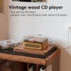 Caronsort Y-CD-146 Retro CD Player-Yellow