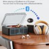 Caronsort Y-CD-146 Retro CD Player-Black